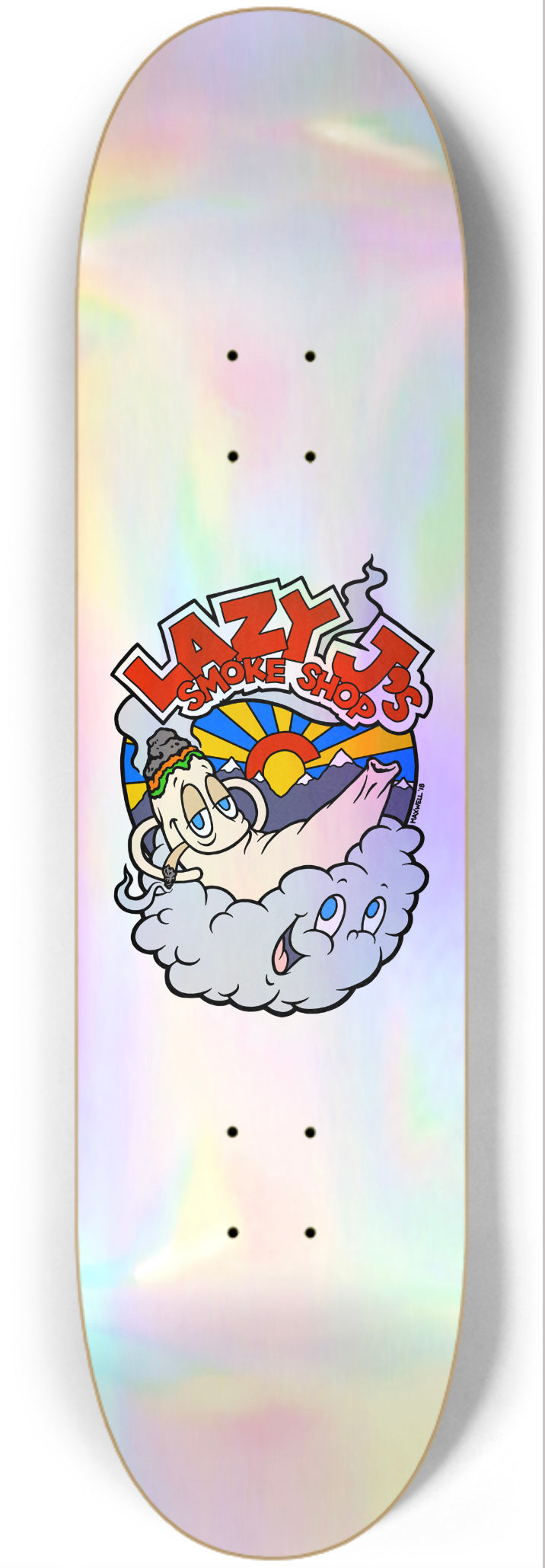 Lazy J’s Custom Skate Deck