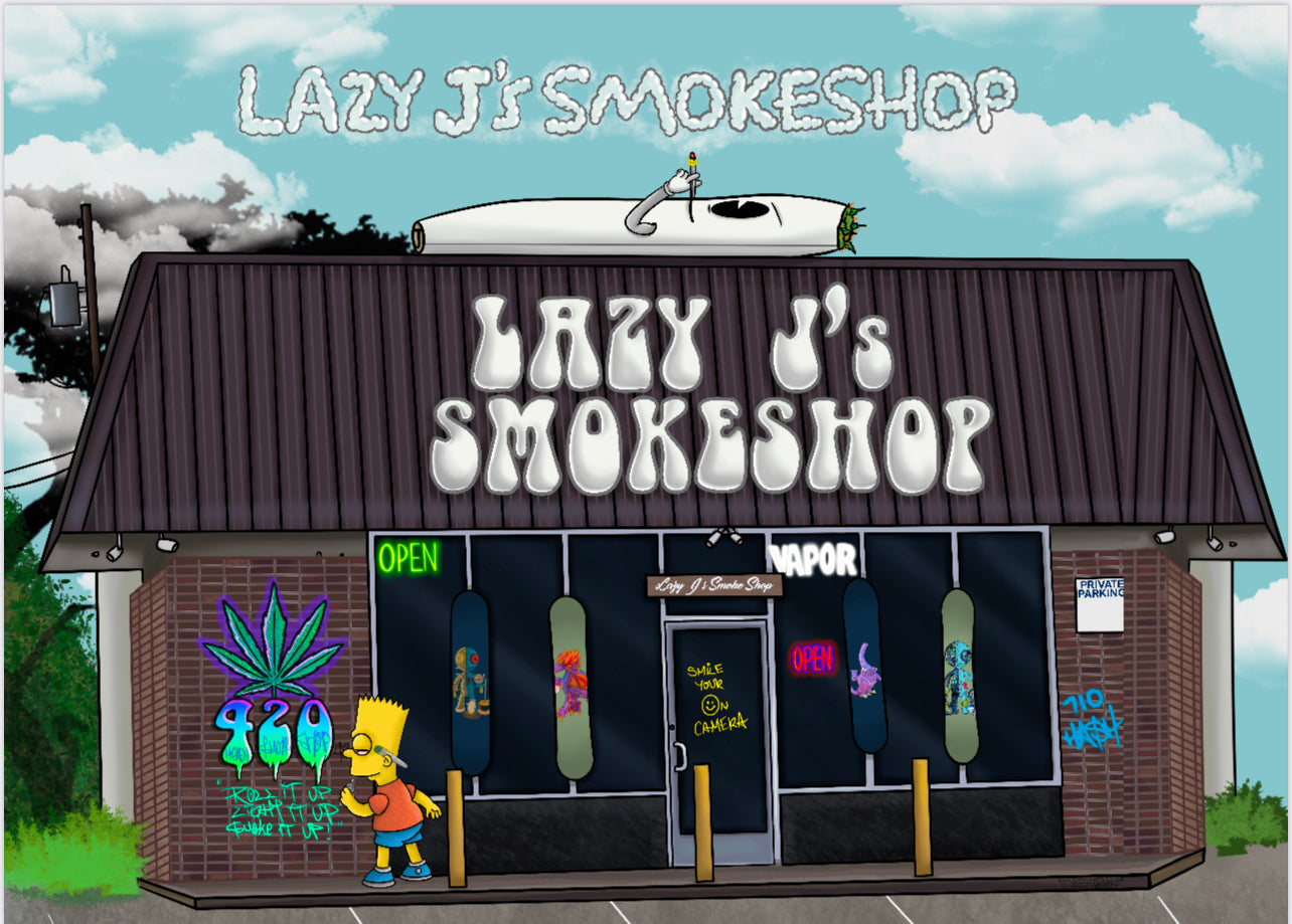 Lazy J’s Store Front Short Sleeve T Shirt