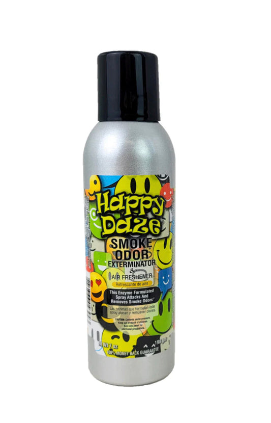 Smoke Odor Exterminator 7oz Air Freshener Spray Happy Daze