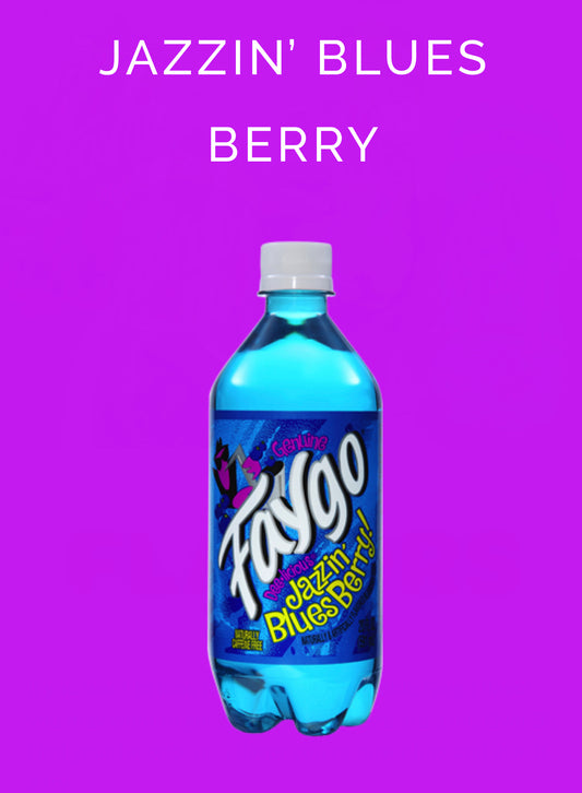 Faygo Soda Jazzin Blue Berries